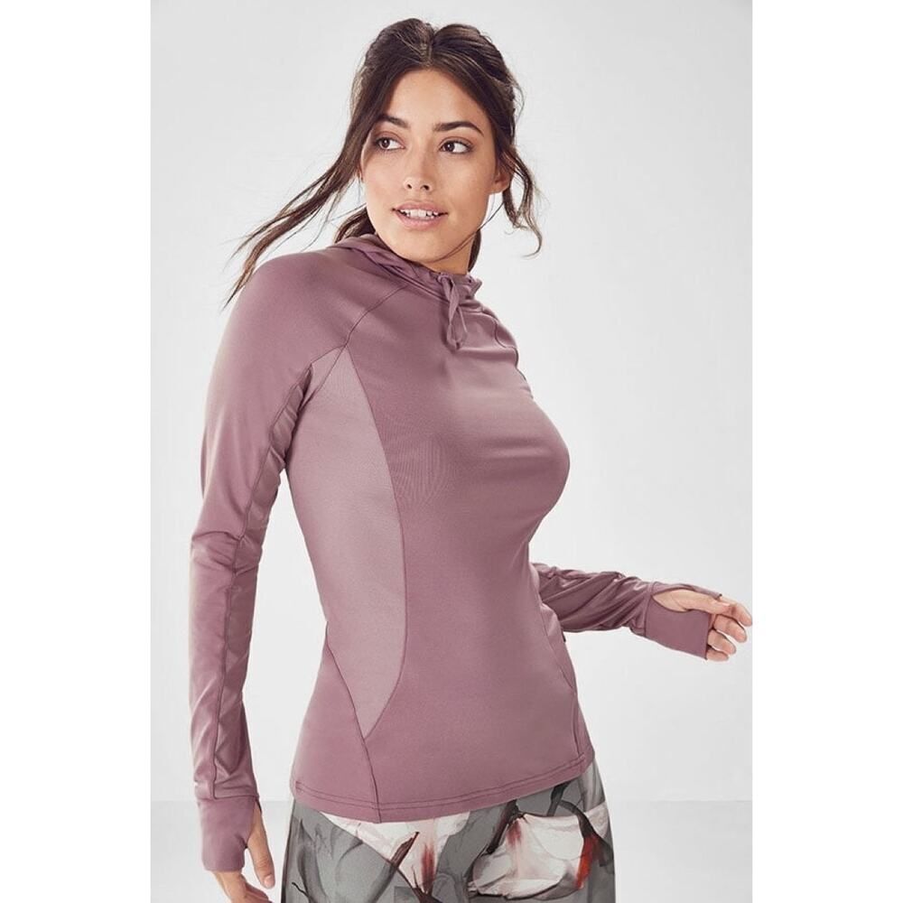 Fabletics Rouge Pink Alecia Pullover‎ Hoodie Size Medium